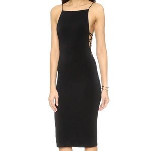 Alice and Olivia Kia Air Dress black